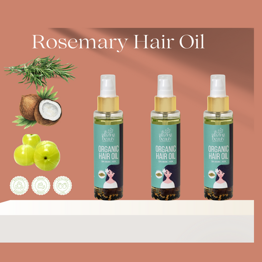 Organic Hair Oil - Pack Of 3