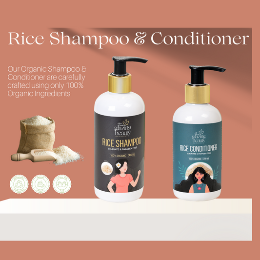 Rice Organic Shampoo And Conditioner